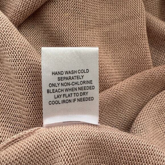 NWT Daniel Rainn Floral Knit Open Front Long Sleeve Cardigan Pink Women Size M - Picture 9 of 12